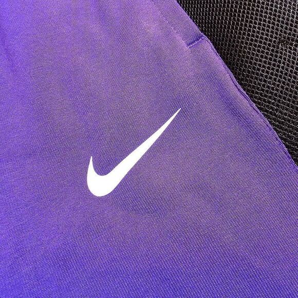 Nike Showtime Lakers Basketball Pants Joggers Purple Black Men's Medium M Tech - Picture 6 of 13